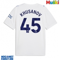 Manchester City Abdukodir Khusanov #45 Rezervni Dres 2026-27 Kratak Rukav